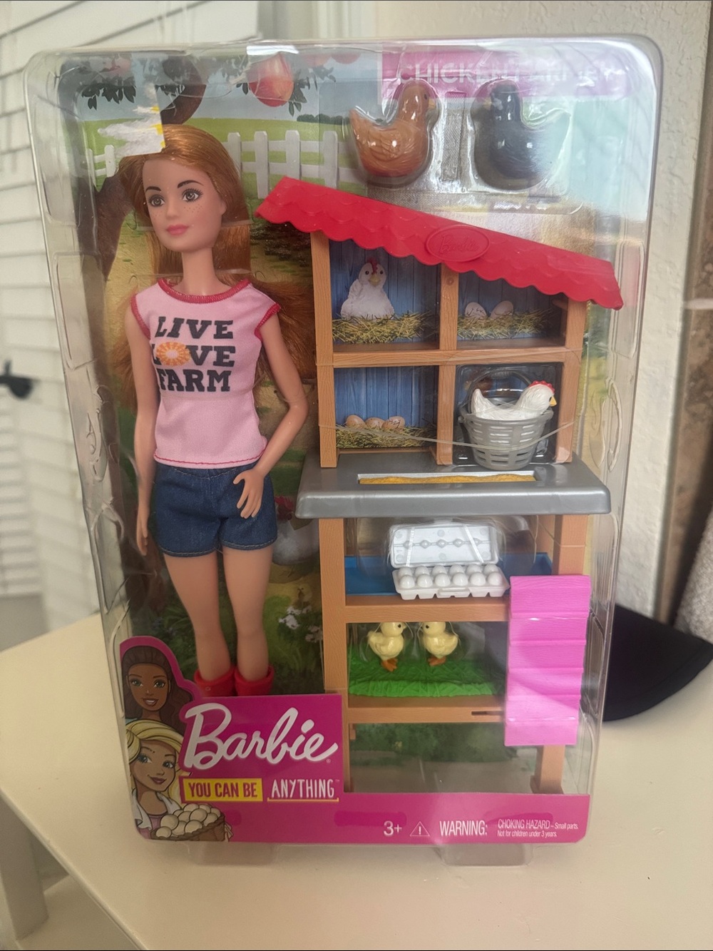Barbie chicken farmer you can be anything serious